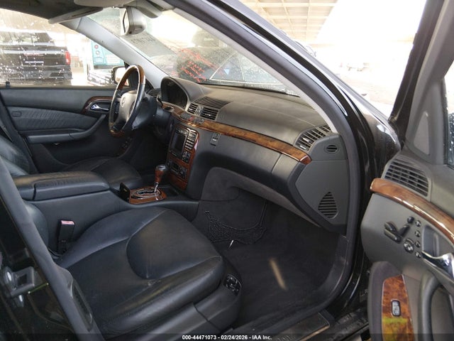 2002 Mercedes-benz S 500 მანქანა იყიდება აუქციონზე, vin: WDBNG75J52A294521, აუქციონის ნომერი: 44471073