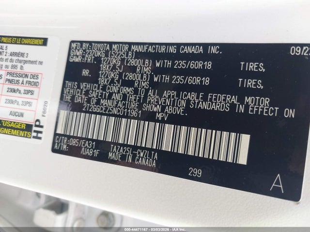 2022 LEXUS NX 350 2T2GGCEZ5NC011961 Photo 8