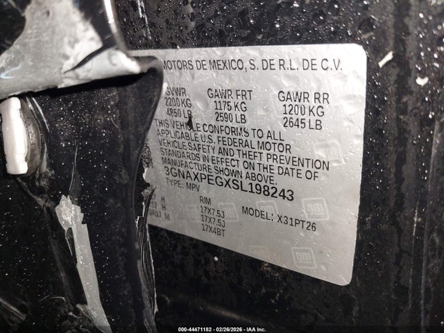 2025 CHEVROLET EQUINOX 3GNAXPEGXSL198243 Photo 8