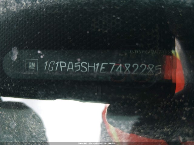 1G1PA5SH1E7482285 Chevrolet Cruze Ls Auto