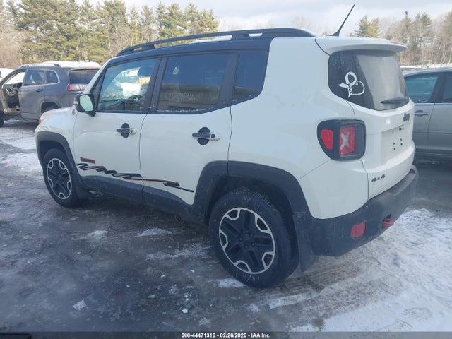2016 Jeep Renegade Trailhawk მანქანა იყიდება აუქციონზე, vin: ZACCJBCT8GPD00093, აუქციონის ნომერი: 44471316