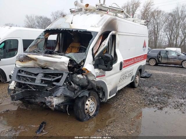 Продажа на аукционе авто 2016 Ram Promaster 2500 High Roof, vin: 3C6TRVCG2GE110355, номер лота: 44471377