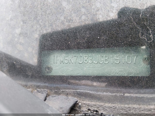 Ford EXPLORER XLT 2018 1FM5K7D83JGB15107 Image 18