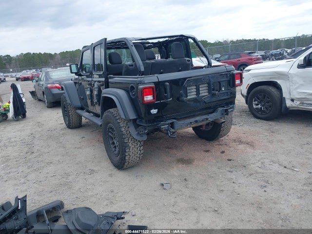 44471522 :رقم المزاد ، 1C4HJXDG6NW253313 vin ، 2022 Jeep Wrangler Unlimited High Tide 4x4 مزاد بيع