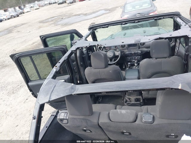 44471522 :رقم المزاد ، 1C4HJXDG6NW253313 vin ، 2022 Jeep Wrangler Unlimited High Tide 4x4 مزاد بيع