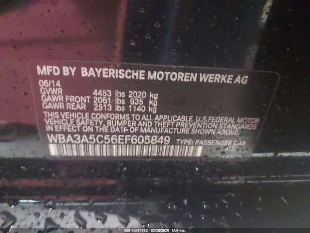 2014 BMW 328I WBA3A5C56EF605849 Photo 8