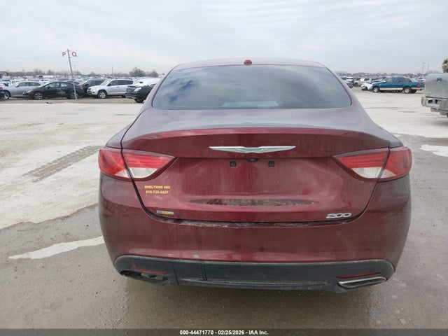 Продажа на аукционе авто 2015 Chrysler 200 Limited, vin: 1C3CCCAB5FN602351, номер лота: 44471770