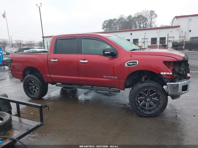 44472013 :رقم المزاد ، 1N6AA1EJ6HN527612 vin ، 2017 Nissan Titan Sv مزاد بيع