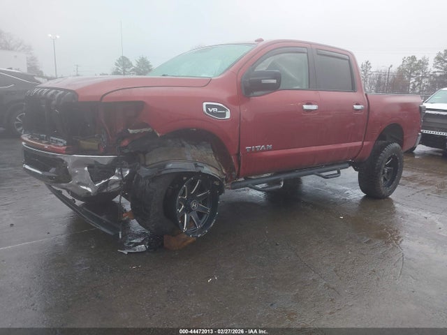 44472013 :رقم المزاد ، 1N6AA1EJ6HN527612 vin ، 2017 Nissan Titan Sv مزاد بيع