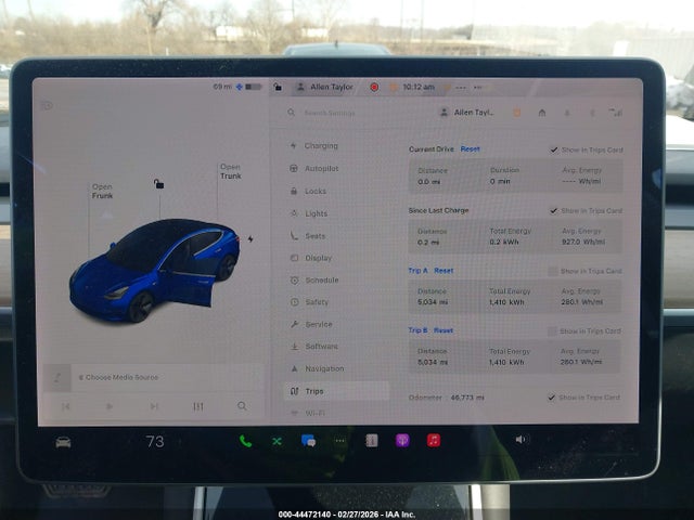 Aukcja sprzedaży 2019 Tesla Model 3 Long Range/mid Range/standard Range/standard Range Plus, vin: 5YJ3E1EA0KF435501, numer aukcji: 44472140