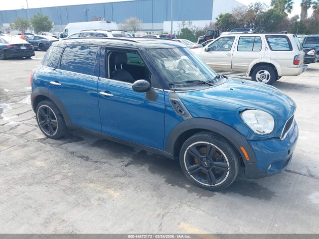 2011 MINI COOPER S COUNTRYMAN WMWZC3C50BWM25609