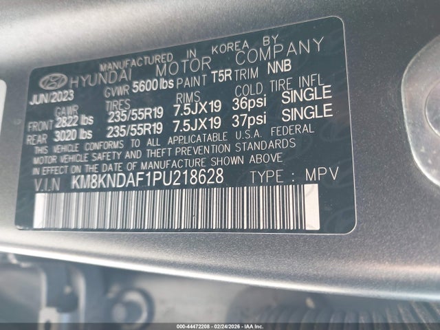 2023 HYUNDAI IONIQ 5 KM8KNDAF1PU218628 Photo 8