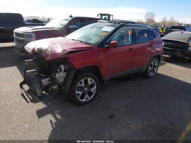 44472241 :رقم المزاد ، 3C4NJDCB5KT678935 vin ، 2019 Jeep Compass Limited 4x4 مزاد بيع