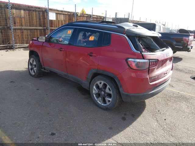 44472241 :رقم المزاد ، 3C4NJDCB5KT678935 vin ، 2019 Jeep Compass Limited 4x4 مزاد بيع