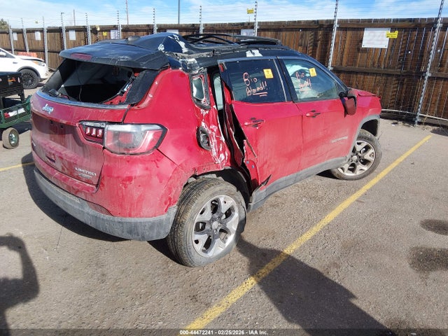 44472241 :رقم المزاد ، 3C4NJDCB5KT678935 vin ، 2019 Jeep Compass Limited 4x4 مزاد بيع