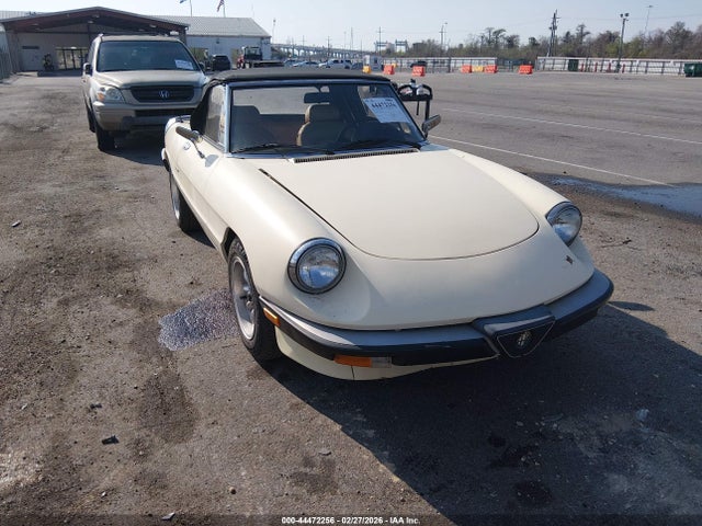 1987 ALFA ROMEO SPIDER ZARBA5647H1045364