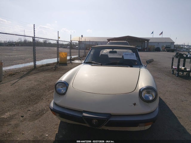 1987 ALFA ROMEO SPIDER ZARBA5647H1045364 Photo 5