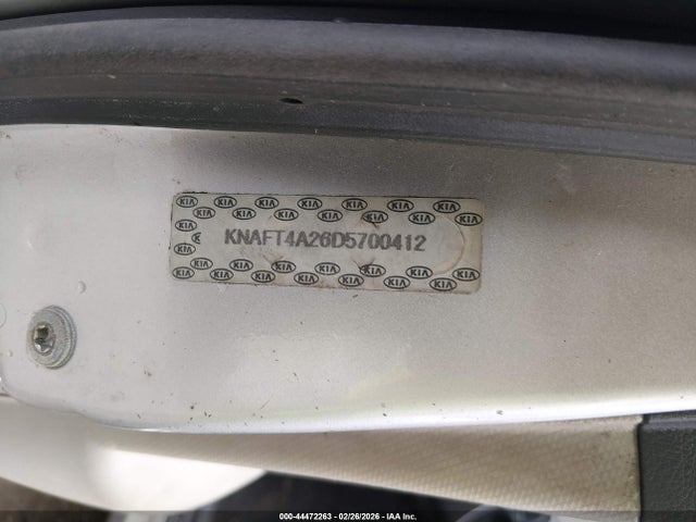 44472263 :رقم المزاد ، KNAFT4A26D5700412 vin ، 2013 Kia Forte Lx مزاد بيع