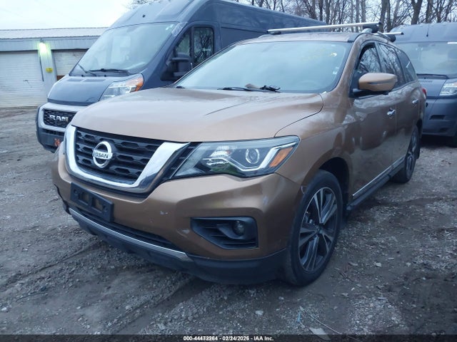 2017 Nissan Pathfinder Platinum მანქანა იყიდება აუქციონზე, vin: 5N1DR2MM3HC612540, აუქციონის ნომერი: 44472264