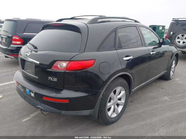 2004 Infiniti Fx35 მანქანა იყიდება აუქციონზე, vin: JNRAS08W64X201468, აუქციონის ნომერი: 44472289