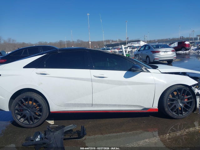2022 Hyundai Elantra N მანქანა იყიდება აუქციონზე, vin: KMHLW4AK7NU008613, აუქციონის ნომერი: 44472315