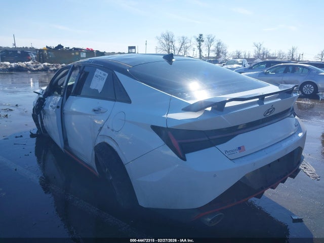 2022 Hyundai Elantra N მანქანა იყიდება აუქციონზე, vin: KMHLW4AK7NU008613, აუქციონის ნომერი: 44472315