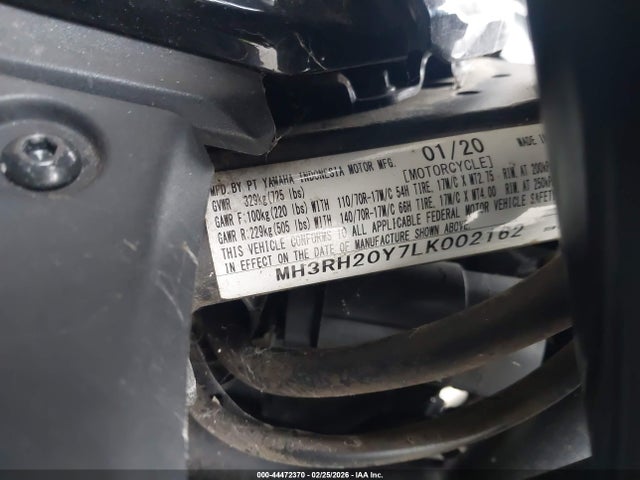 MH3RH20Y7LK002162 Yamaha Mt-03