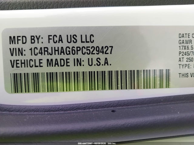 2023 JEEP GRAND CHEROKEE 1C4RJHAG6PC529427 Photo 8