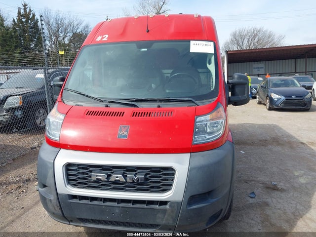 Aukcja sprzedaży 2021 Ram Promaster 2500 High Roof 136 Wb, vin: 3C6LRVCG0ME542115, numer aukcji: 44472404