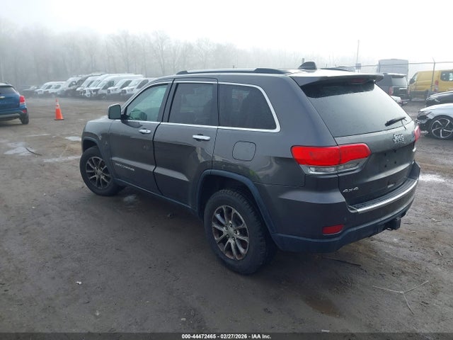 Aukcja sprzedaży 2016 Jeep Grand Cherokee Limited, vin: 1C4RJFBG2GC326554, numer aukcji: 44472465