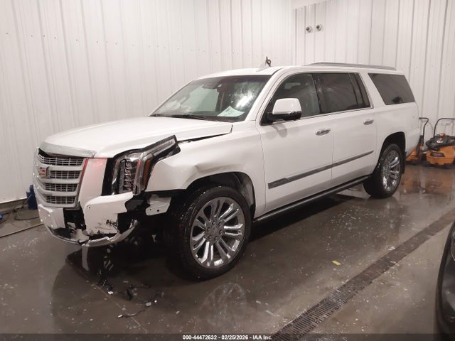 44472632 :رقم المزاد ، 1GYS4JKJ2JR178122 vin ، 2018 Cadillac Escalade Esv Premium Luxury مزاد بيع