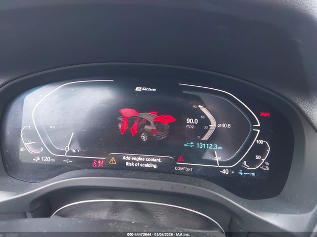 44472644 :رقم المزاد ، 5UXTS1C05L9C73560 vin ، 2020 Bmw X3 Phev Xdrive30e مزاد بيع