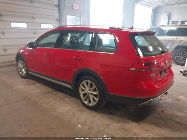 2017 Volkswagen Golf Alltrack Tsi S/tsi Se/tsi Sel მანქანა იყიდება აუქციონზე, vin: 3VWH17AU9HM503624, აუქციონის ნომერი: 44472692