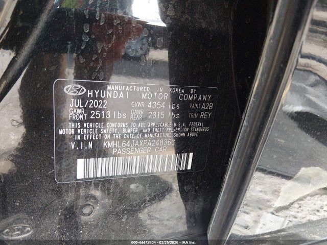 2023 HYUNDAI SONATA KMHL64JAXPA248363 Photo 8