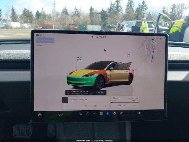 Aukcja sprzedaży 2025 Tesla Model 3 Long Range Rear-wheel Drive/standard Rear-wheel Drive, vin: 5YJ3E1EA9SF043312, numer aukcji: 44473062