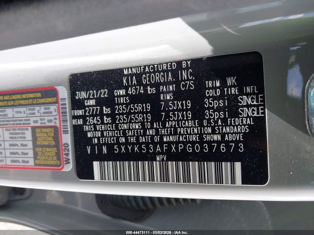 2023 KIA SPORTAGE 5XYK53AFXPG037673 Photo 8