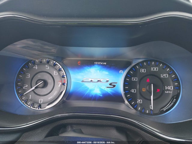 2015 Chrysler 200 S მანქანა იყიდება აუქციონზე, vin: 1C3CCCBG8FN505932, აუქციონის ნომერი: 44473356