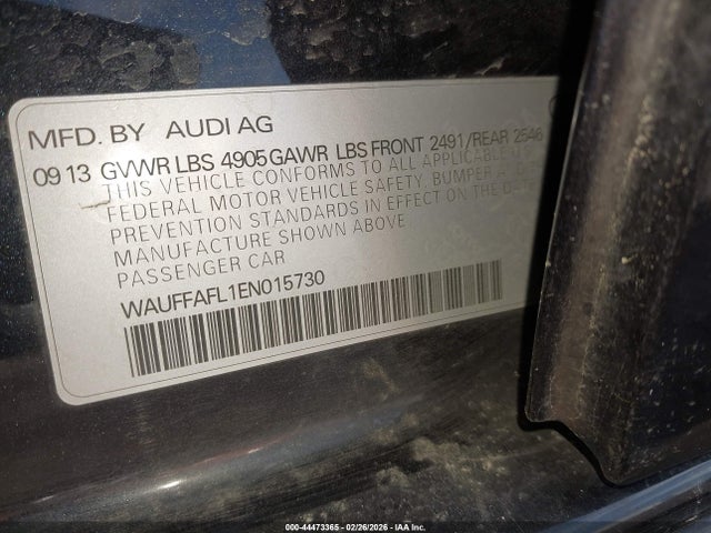 2014 AUDI A4 WAUFFAFL1EN015730 Photo 8