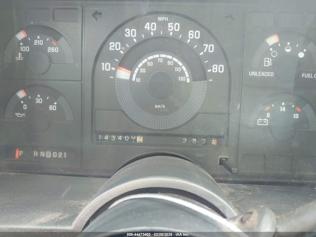 1989 CHEVROLET GMT-400 1GCDK14K2KE246762 Photo 6