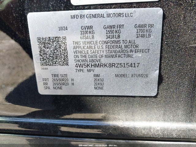 4W5KHMRK8RZ515417 Acura Zdx A-spec