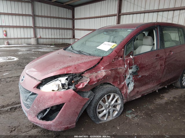 2013 Mazda Mazda5 Touring მანქანა იყიდება აუქციონზე, vin: JM1CW2CL8D0153910, აუქციონის ნომერი: 44473533