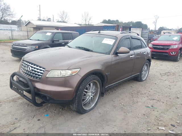 2005 Infiniti Fx35 მანქანა იყიდება აუქციონზე, vin: JNRAS08W75X214909, აუქციონის ნომერი: 44473552