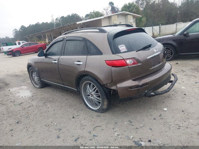 2005 Infiniti Fx35 მანქანა იყიდება აუქციონზე, vin: JNRAS08W75X214909, აუქციონის ნომერი: 44473552