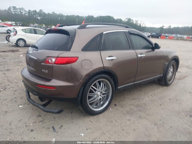 2005 Infiniti Fx35 მანქანა იყიდება აუქციონზე, vin: JNRAS08W75X214909, აუქციონის ნომერი: 44473552