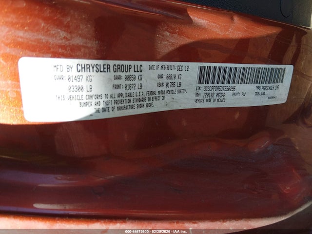 2013 FIAT 500C 3C3CFFDR5DT590295 Photo 8