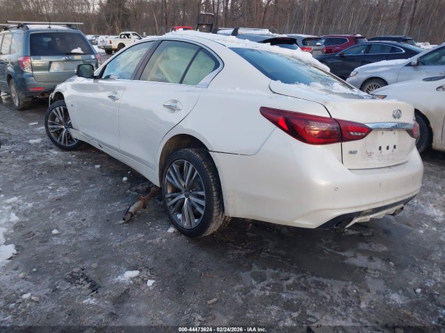 44473624 :رقم المزاد ، JN1EV7AR1KM592973 vin ، 2019 Infiniti Q50 3.0t Luxe/3.0t Signature Edition/3.0t Sport مزاد بيع