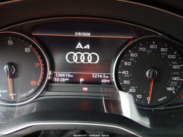 Продажа на аукционе авто 2017 Audi A4 2.0t Ultra Premium, vin: WAUGMAF45HA175317, номер лота: 44473771