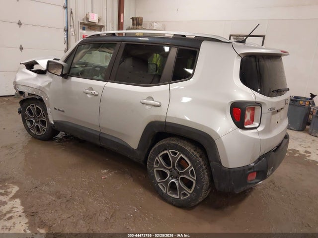 2016 Jeep Renegade Limited მანქანა იყიდება აუქციონზე, vin: ZACCJADT3GPC67965, აუქციონის ნომერი: 44473795
