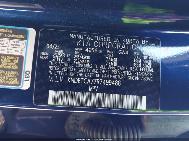 KIA Seltos Sx Turbo 2024 KNDETCA77R7499488 Image 9