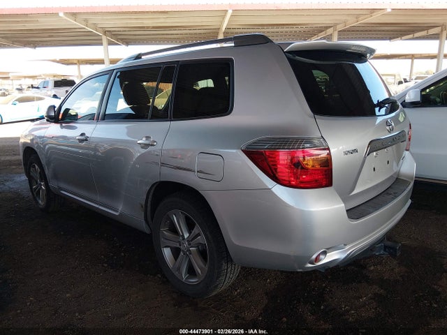 2009 Toyota Highlander Sport მანქანა იყიდება აუქციონზე, vin: JTEES43A592149321, აუქციონის ნომერი: 44473901